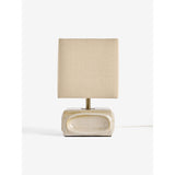 MADE.COM Cream Nell Ceramic Table Lamp