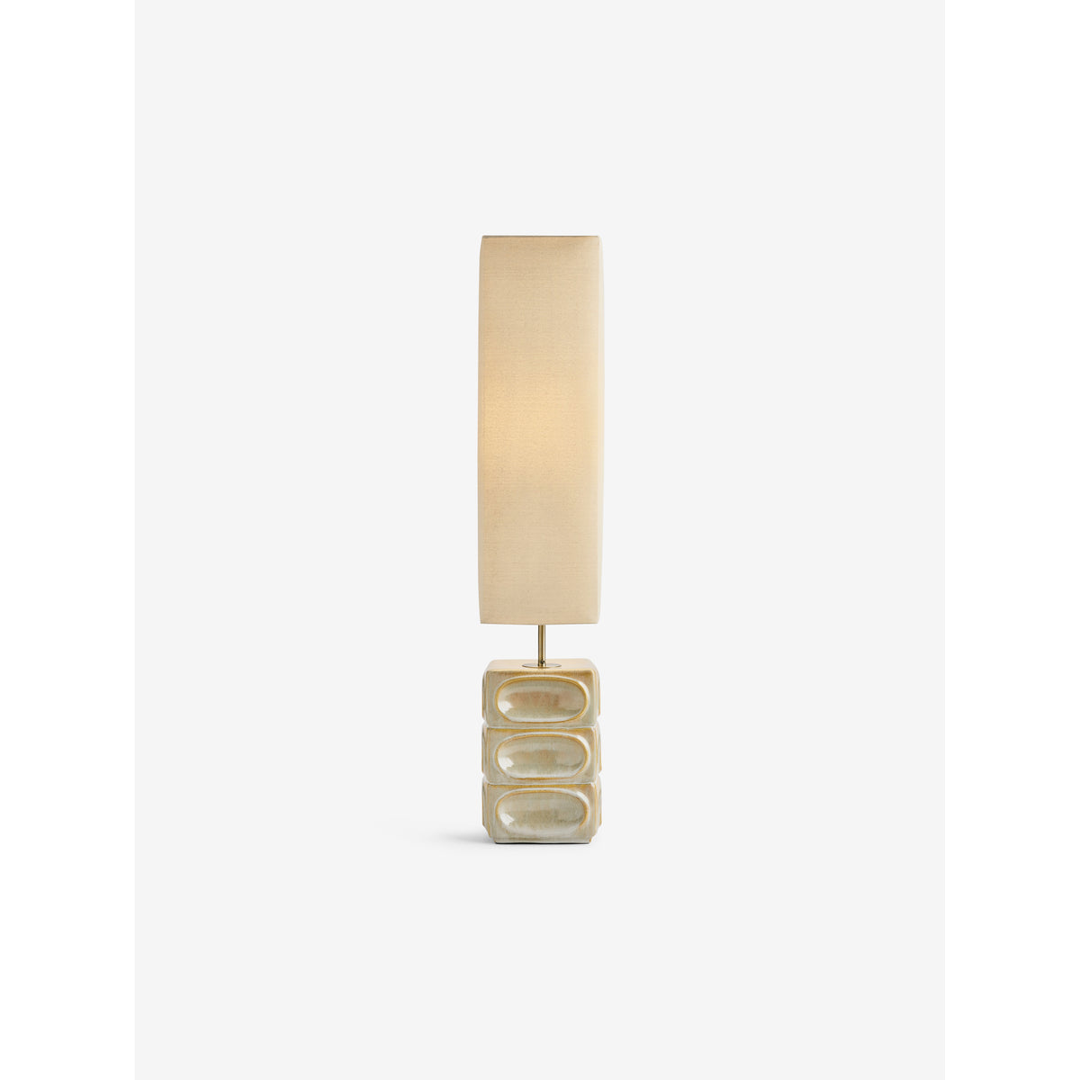 MADE.COM Cream Nell Ceramic Floor Light