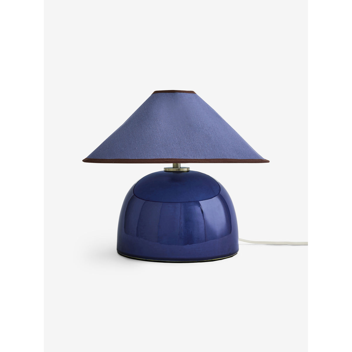 MADE.COM Navy Blue Nora Table Lamp