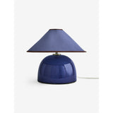 MADE.COM Navy Blue Nora Table Lamp