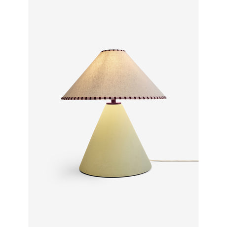 MADE.COM Sage Green Marlowe Ceramic Table Lamp