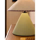 MADE.COM Sage Green Marlowe Ceramic Table Lamp