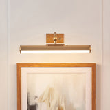 Endon Kindos Rechargeable Picture Light Warm brass plate & frosted pc