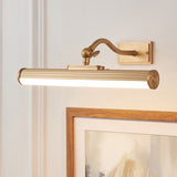 Endon Kindos Rechargeable Picture Light Warm brass plate & frosted pc