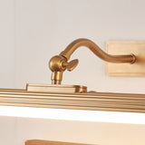 Endon Kindos Rechargeable Picture Light Warm brass plate & frosted pc