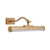 Endon Kindos Rechargeable Picture Light Warm brass plate & frosted pc