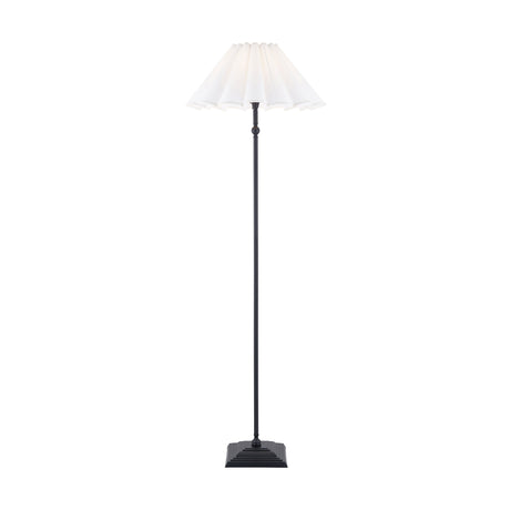 Endon Sylvie Floor Matt black & vintage white cotton