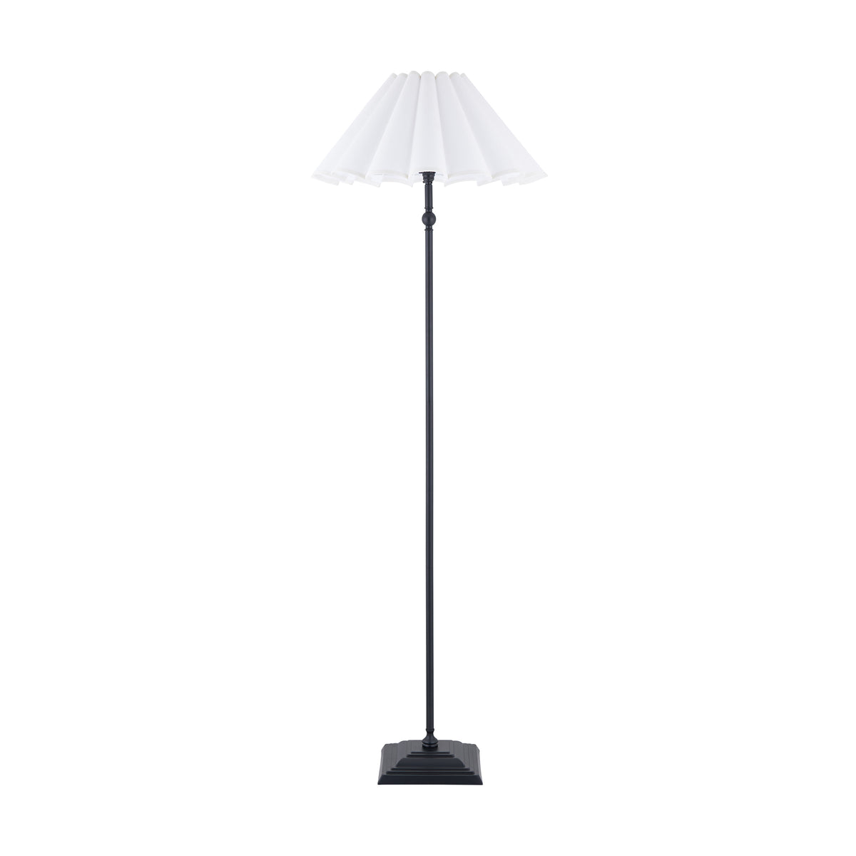 Endon Sylvie Floor Matt black & vintage white cotton
