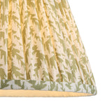 Endon Higgledy & Leaf 25cm Table Gloss cotswold green paint & herb garden green fabric