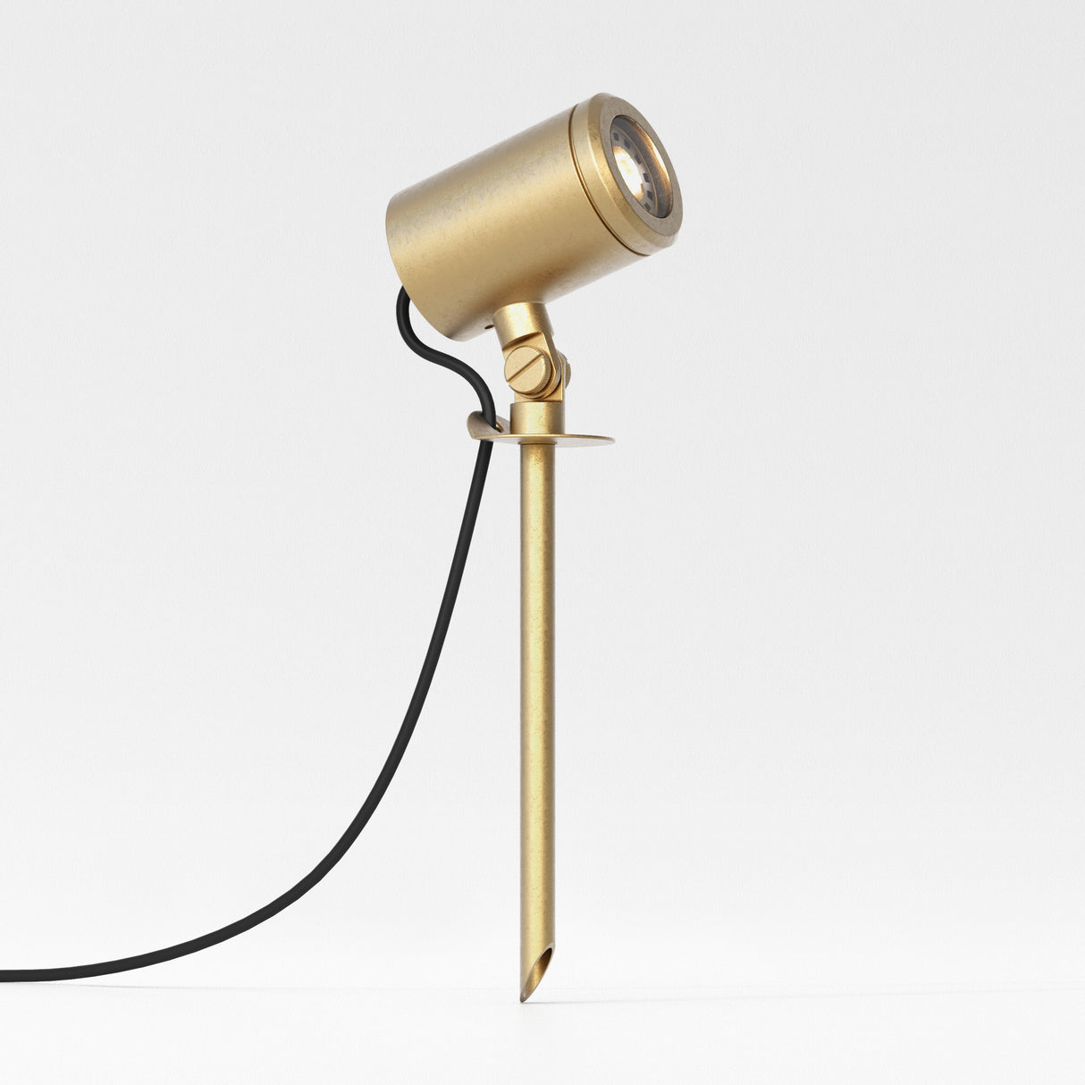 Astro Jura Spike Spot Solid Brass Outdoor Spotlight