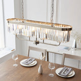 Amos Windsor Chandelier Bar Pendant Bright Nickel