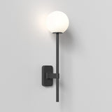Astro Tacoma Single Grande Matt Black Bathroom Wall Light