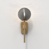 Astro Tacoma Single Antique Brass Bathroom Wall Light