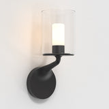 Astro Elena Matt Black Bathroom Wall Light
