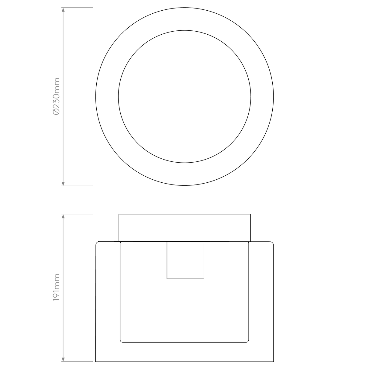 Astro Arezzo Ceiling Polished Chrome Bathroom Ceiling Light