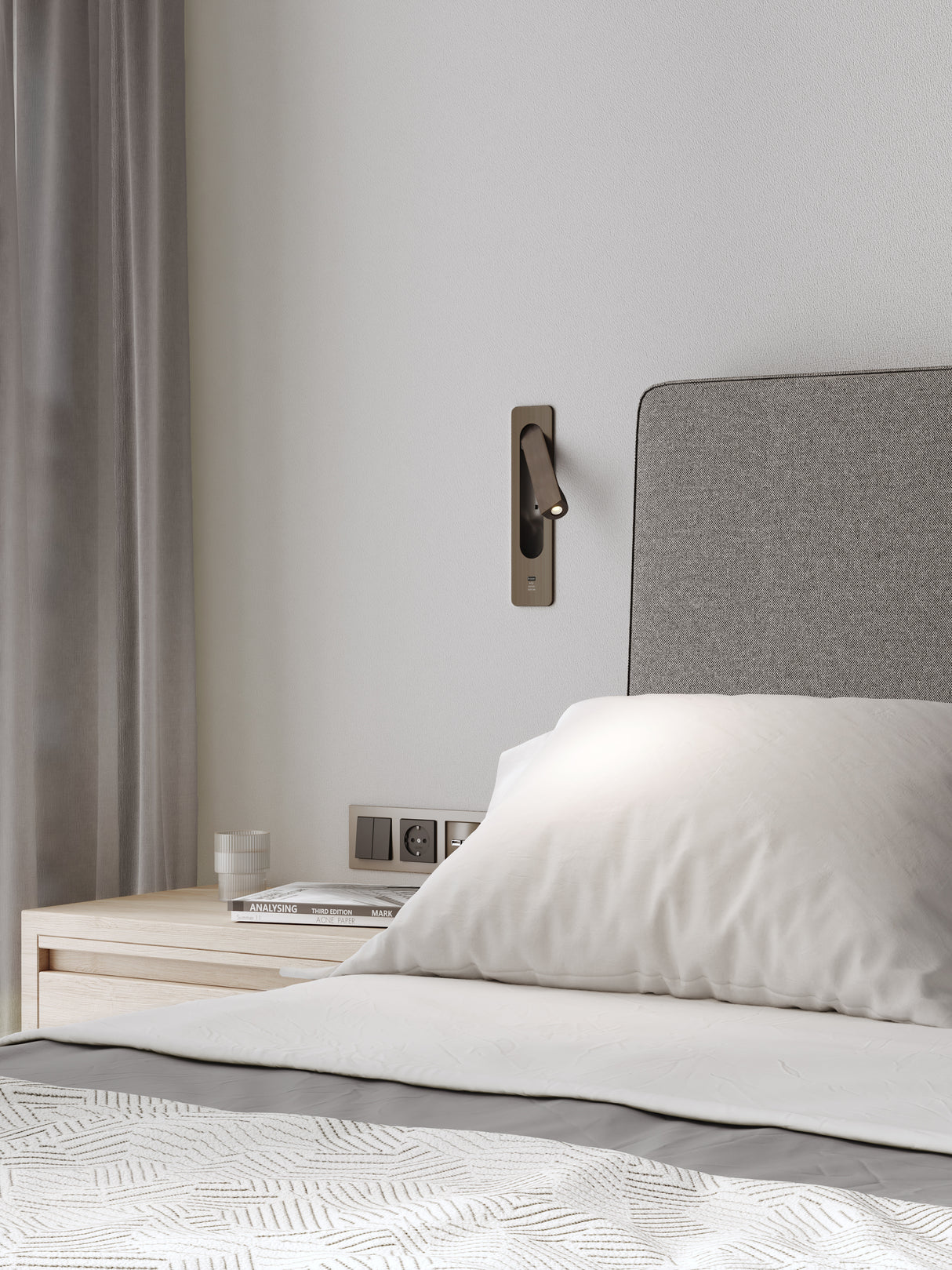 Astro Keta USB C Bronze Interior Reading Light