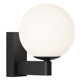 Astro Sagara Matt Black Bathroom Wall Light