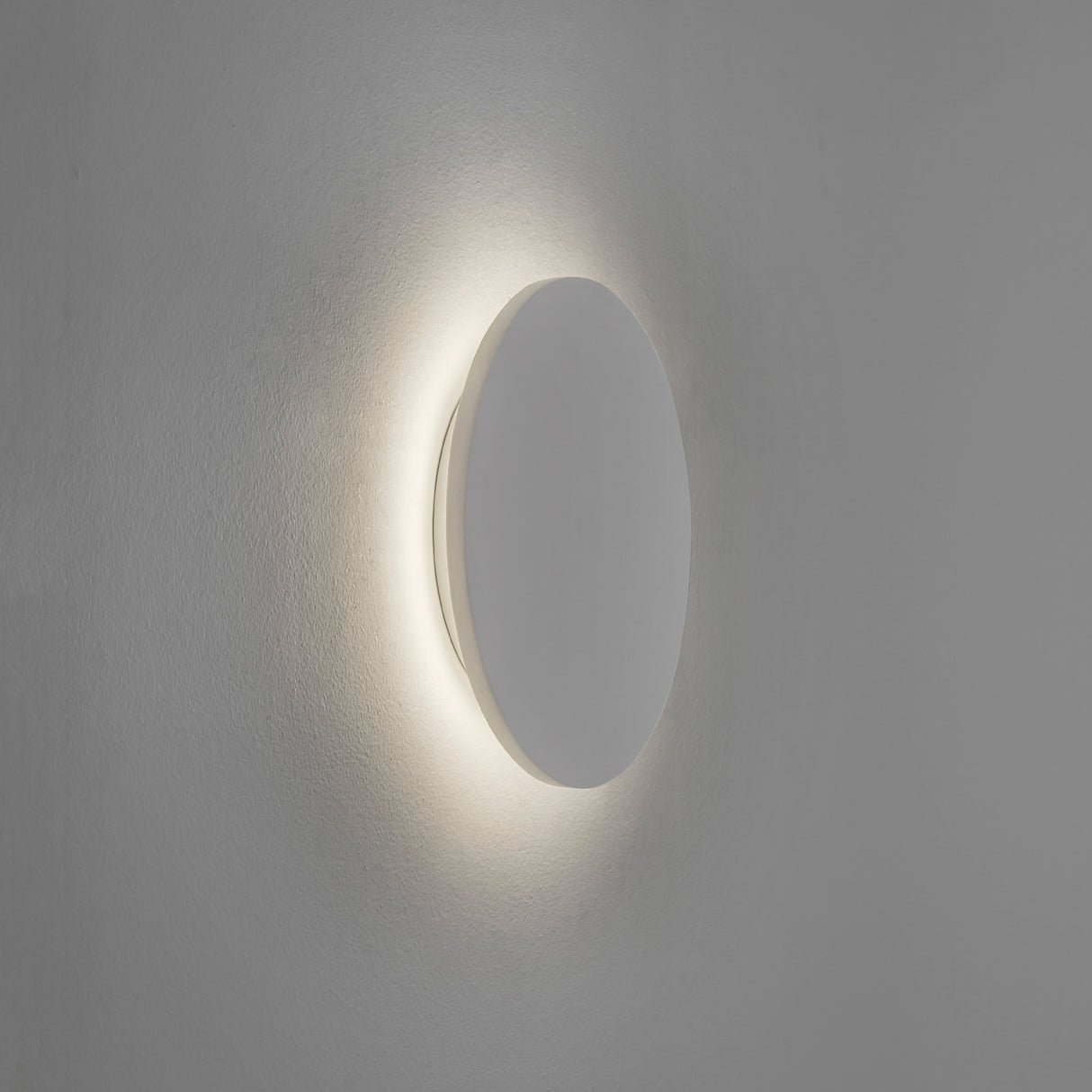 Astro Eclipse Round 250 LED 3000K Plaster Interior Wall Light