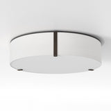 Astro Salina 550 Interior Ceiling Light White Fabric/Bronze