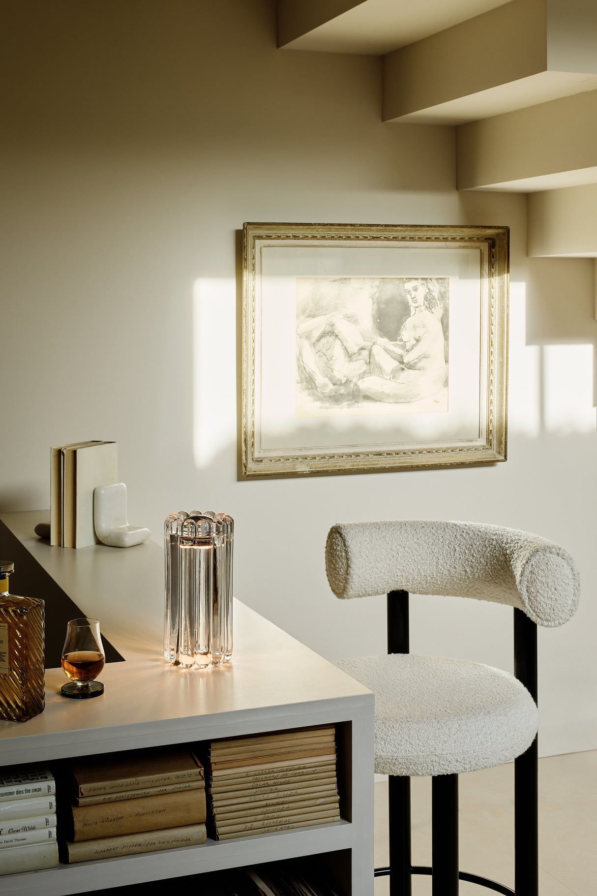 Tom Dixon Press Table Clear LED