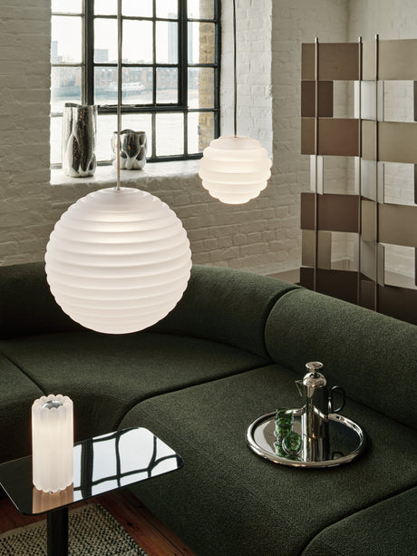 Tom Dixon Press Pendant Mini Sphere Frosted LED