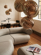 Tom Dixon Whirl Chandelier Small Gold LED