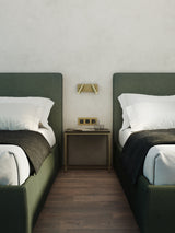 Astro Enna Twin Matt Gold Interior Reading Light