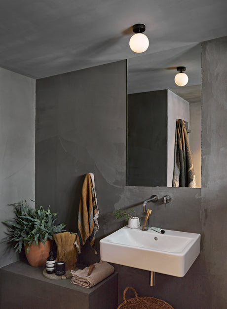 Astro Denver Matt Black Bathroom Ceiling Light