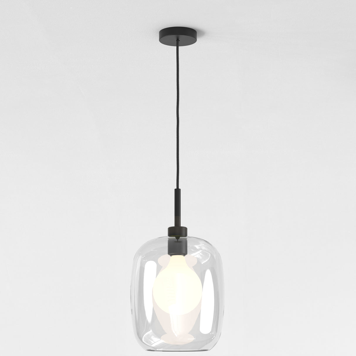 Astro Curve Glass 285 Clear Lampshade Shade