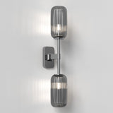 Astro Tacoma Twin Polished Chrome Bathroom Wall Light