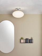Astro Zeppo Ceiling Polished Chrome Bathroom Ceiling Light