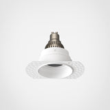 Astro Trimless Round Adjustable Matt White Interior Downlight