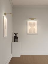 Astro Renoir 350 Matt Brushed Brass Interior Picture Light