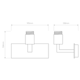 Astro Park Lane Grande Bronze Interior Wall Light