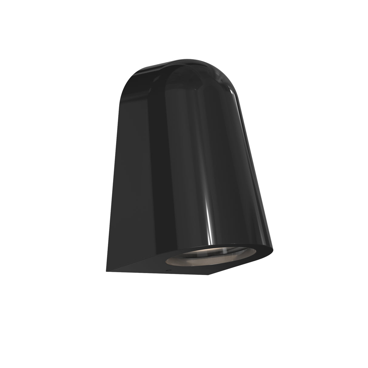 Astro Mast Light Gloss Glaze Black Coastal Wall Light