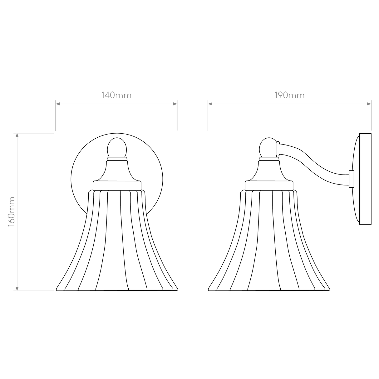 Astro Nena Polished Chrome Bathroom Wall Light