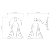 Astro Nena Polished Chrome Bathroom Wall Light