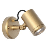 Astro Jura Single Spot Solid Brass Outdoor Spotlight