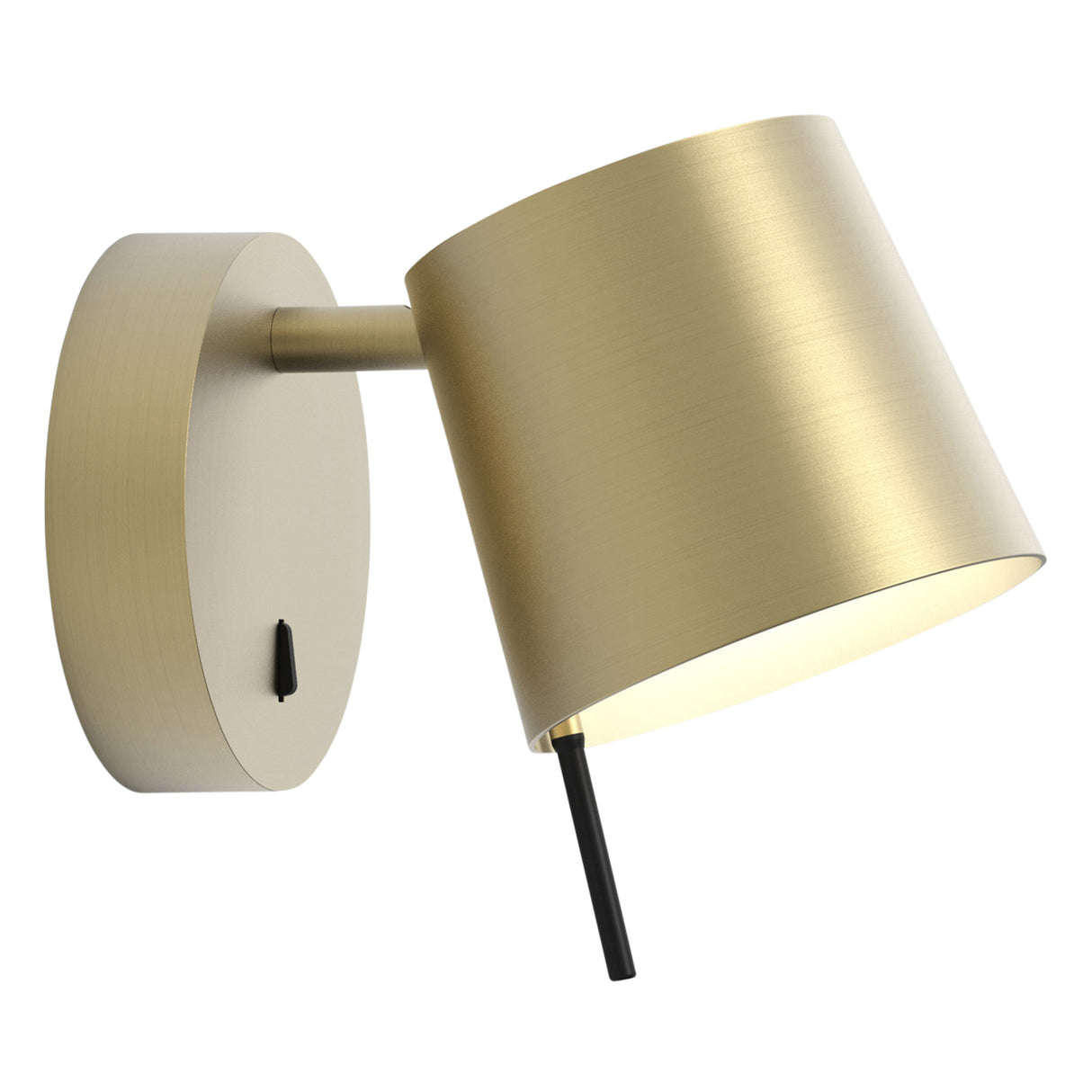 Astro Miura Wall Base Matt Gold Interior Wall Light