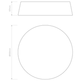 Astro Fife 530 Interior Ceiling Light White