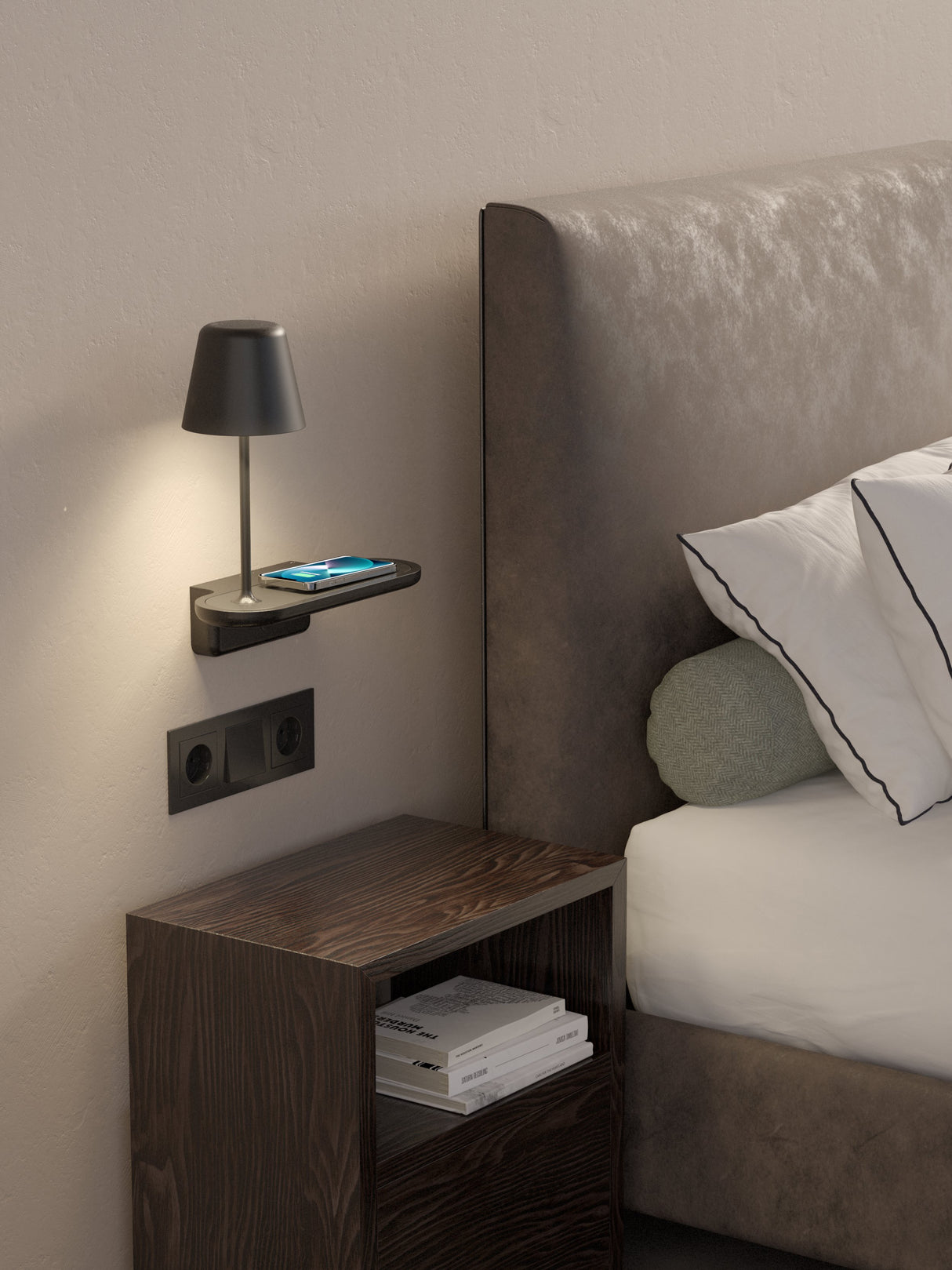 Astro Ito Matt Black Interior Wall Light