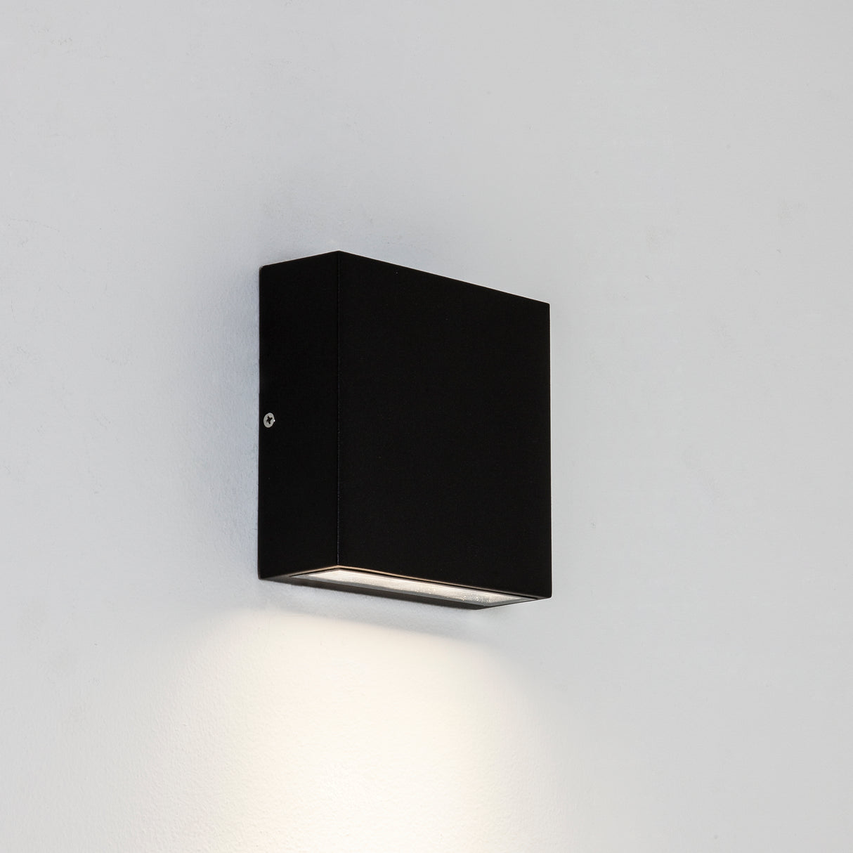 Astro Elis Single LED Textured Black Outdoor Wall Light