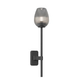 Astro Tacoma Single Grande Matt Black Bathroom Wall Light