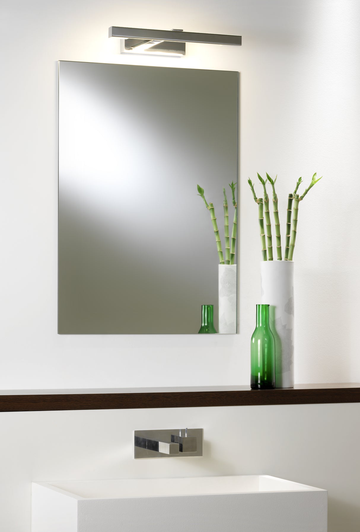 Astro Kashima 350 LED Polished Chrome Bathroom Wall Light