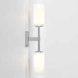 Astro Tacoma Twin Polished Chrome Bathroom Wall Light