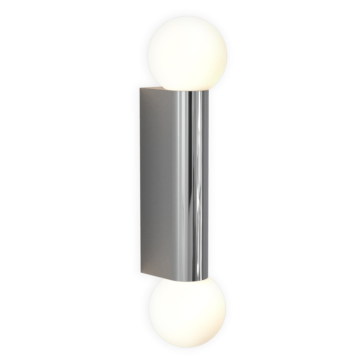 Astro Ortona Twin Polished Chrome Bathroom Wall Light