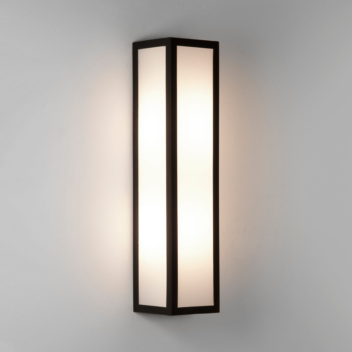 Astro Salerno Textured Black Outdoor Wall Light