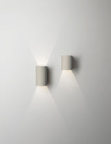 Astro Dunbar 120 LED Matt Concrete Coastal Wall Light