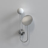 Astro Orb Polished Chrome Bathroom Magnifying Mirror