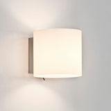 Astro Luga White Glass Interior Wall Light
